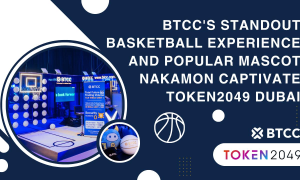 BTCC Borsası, Etkileşimli Basketbol Standı Ve Viral Maskot Nakamon Ile TOKEN2049'da Büyük Puan Kazandı