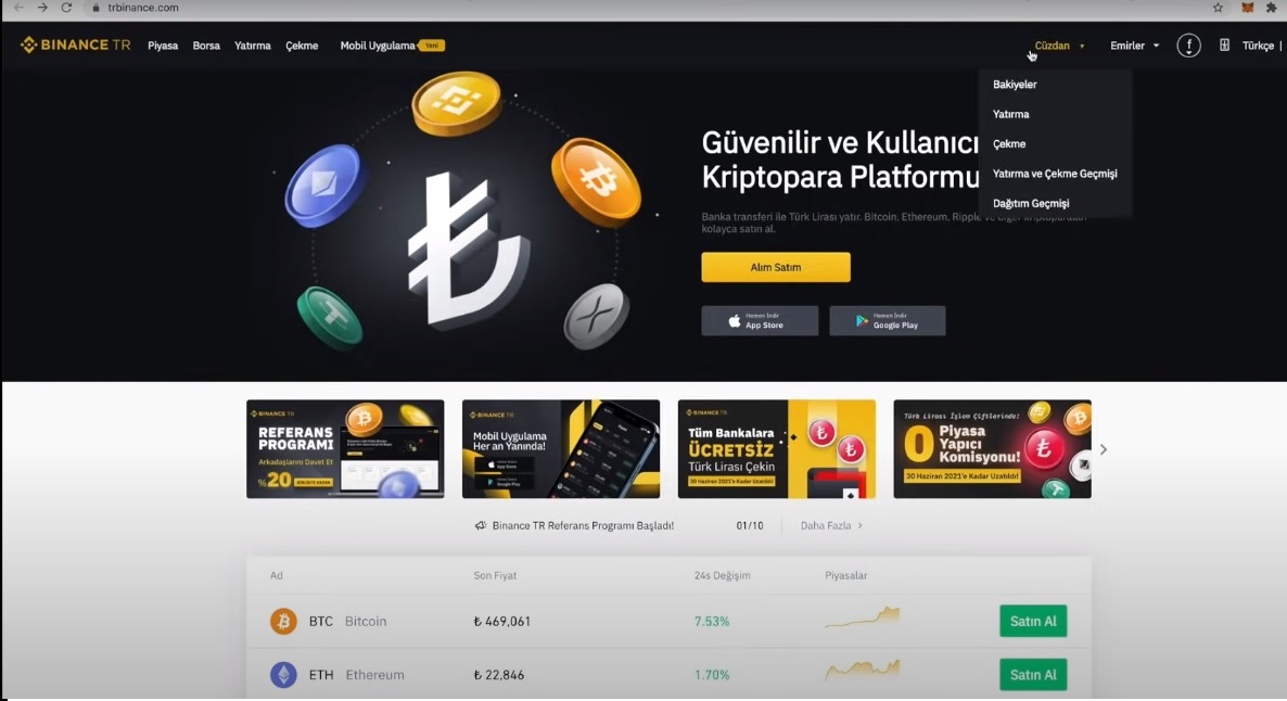 hesaba para yatırma